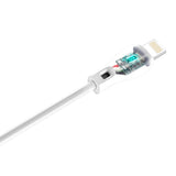 Dudao kabel USB / Lightning 2.1A kabel 2m hvid (L4L 2m hvid)