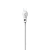 Dudao kabel USB type C 2.1A 1m hvid (L4T 1m hvid)