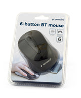 Gembird MUSWB2 mus Kontor Højre hånd Bluetooth Optisk 1600 dpi