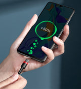 Baseus CATKLF-ALG1 USB-C - USB-C PD QC kabel 100W 5A 2m - grå