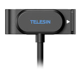 Telesin magnetisk opladningsadapter med cover til GoPro 9, 10, 11, 12, 13