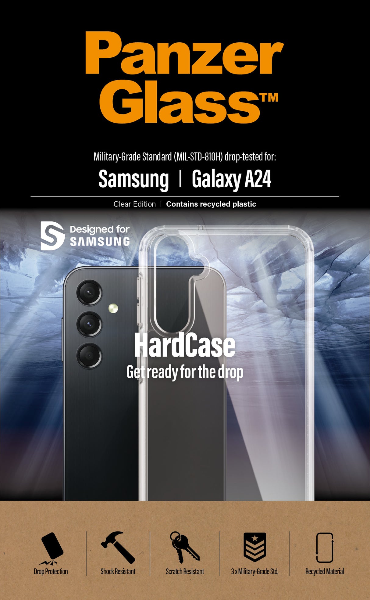 PanzerGlass ® Hardcase for Samsung Galaxy A24