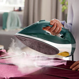 Philips 7000 series DST7031/70 strygejern Dampstrygejern SteamGlide Plus strygesål 2800 W Grøn, Mintfarve