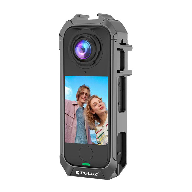 Puluz metalbeskyttende etui til Insta 360 X4 Air (grå)