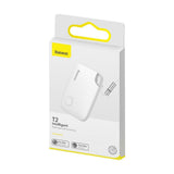 Baseus T2 keychain mini wireless key and other object finder white (ZLFDQT2-02)