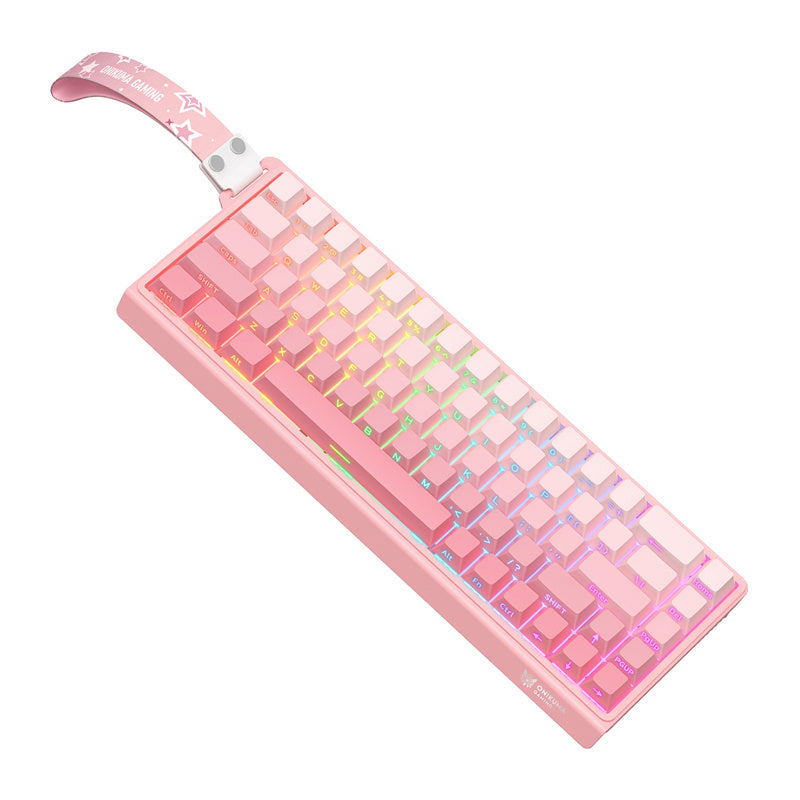 ONIKUMA G69 Keyboard (rosa) (QWERTY)