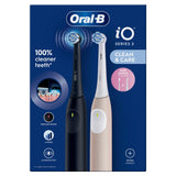 Oral-B iO Series 2 Duo Elektrisk tandbørste Sort/Lyserød