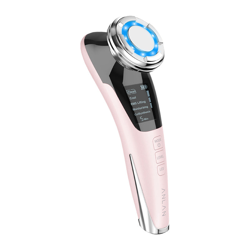 ANLAN ultralydsmassager til ansigt 01-ADRY11-001 (rosa)
