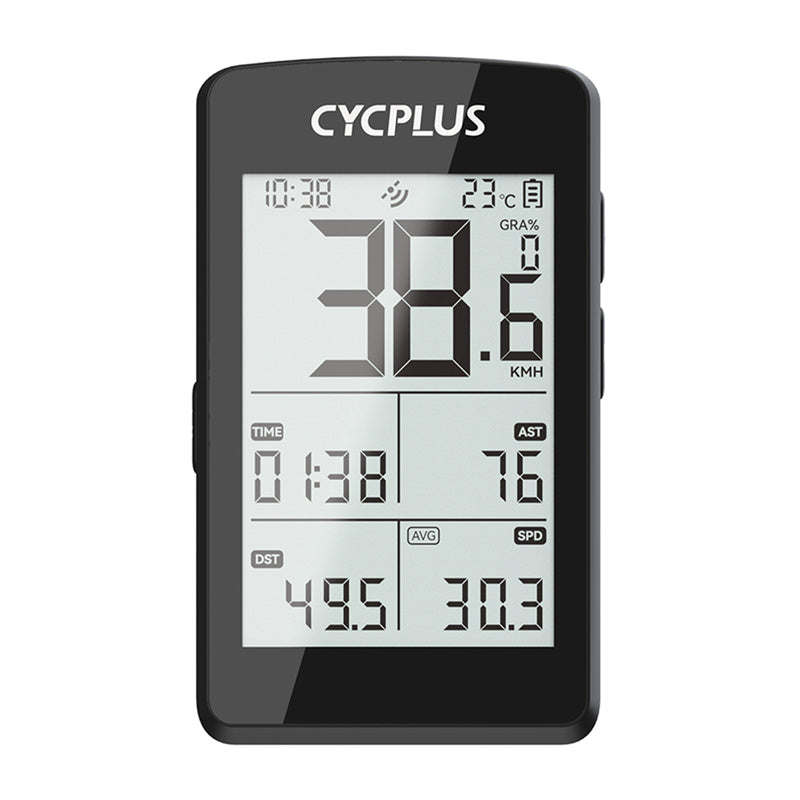 Cycplus M3 cykelcomputer - kompatibel med: Strava, Trainingpeaks osv.