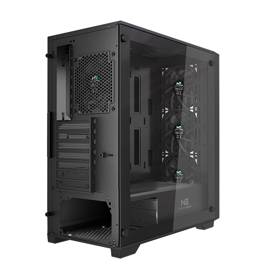 Nordic Gaming Ratatosk Tower ATX Sort Wood