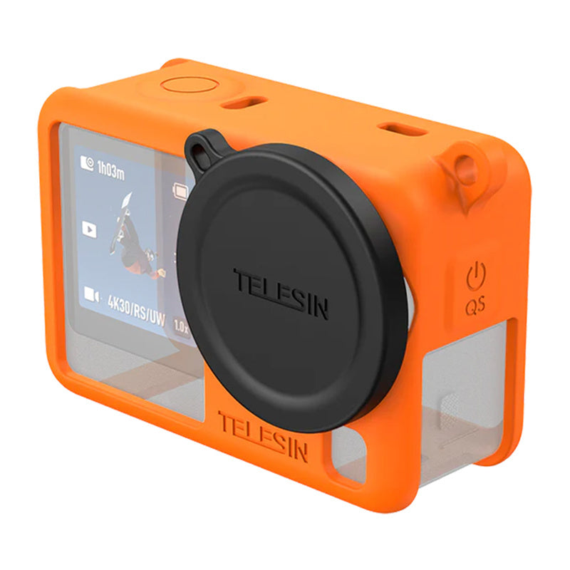Telesin silikone beskyttelsesfoder til DJI Osmo Action 6 (Orange)