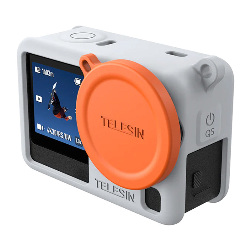 Telesin Silicone Protective Case for DJI Osmo Action 6 (grå)