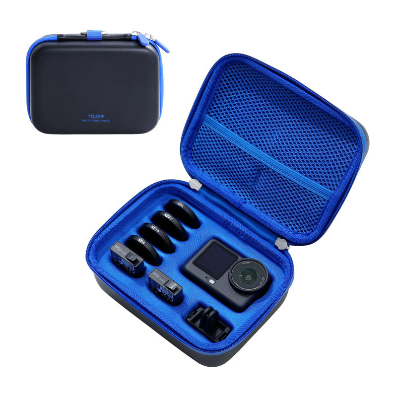 Telesin DisAdv EVA Carrying Bag for DJI Osmo Action 6 (Sort)