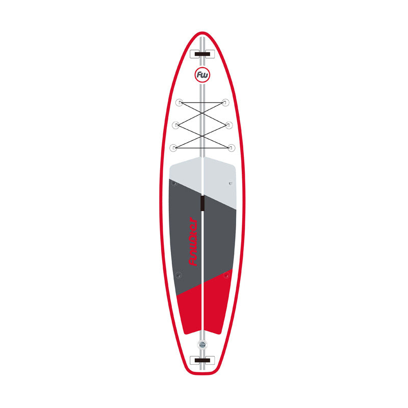 FunWater SUP paddleboard SUPFW69C 3,35m (rød-hvid)