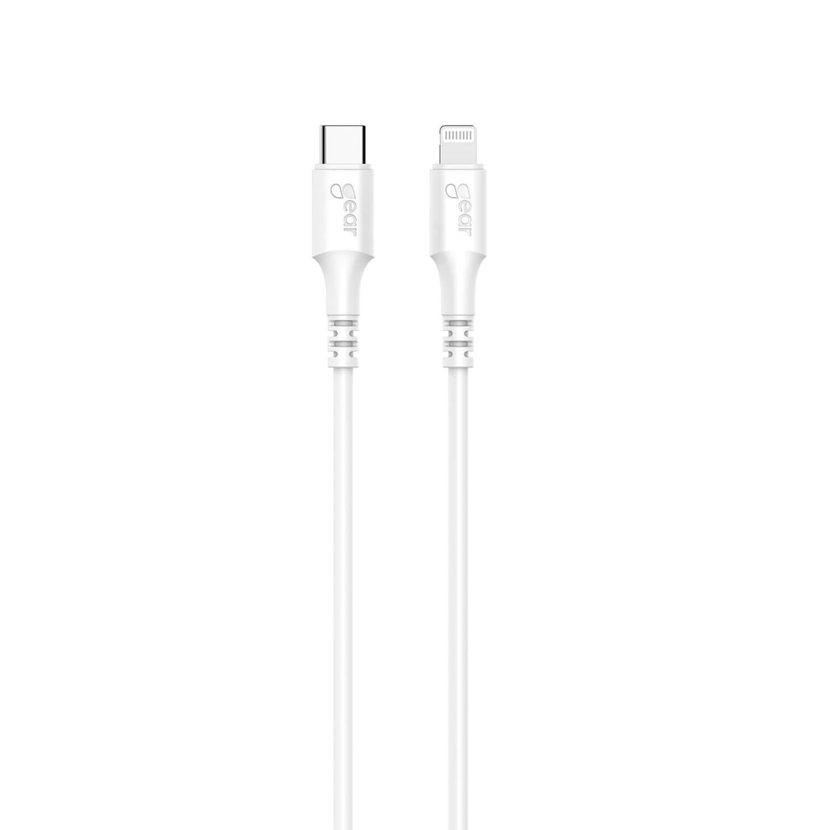 Gear Ladekabel USB-C til Lightning 1m Hvid MFI C94