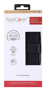 Radicover RAD266 mobiltelefon etui 17 cm (6.7") Tegnebogsetui Sort