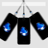 Plug adapter til magnetisk USB-kabel Lightning sølv