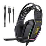 ONIKUMA X13 gaming-hovedtelefoner (sort)
