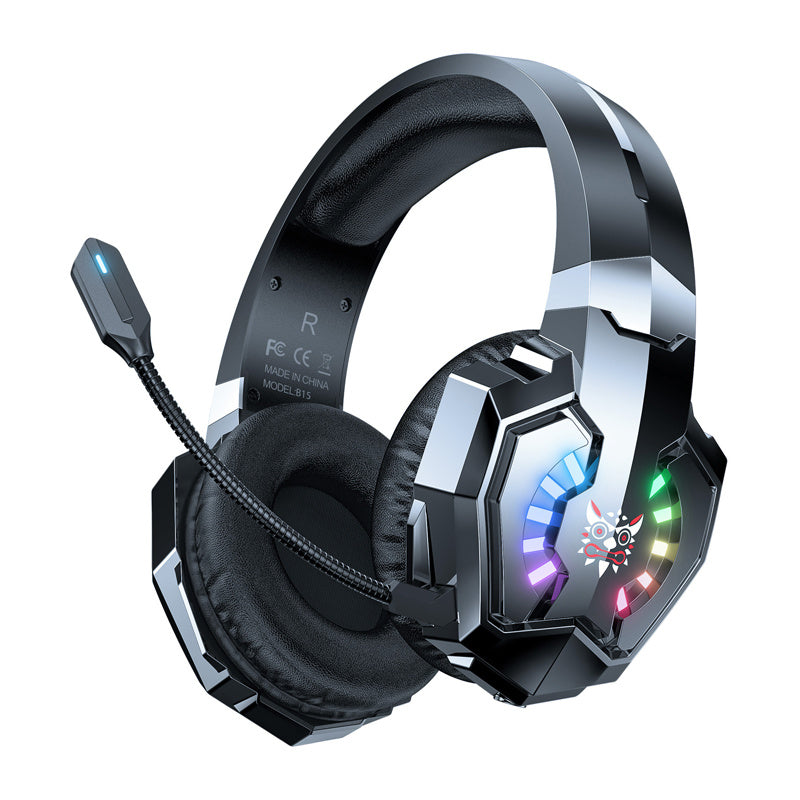 ONIKUMA B15 gaming-hovedtelefoner (sort)