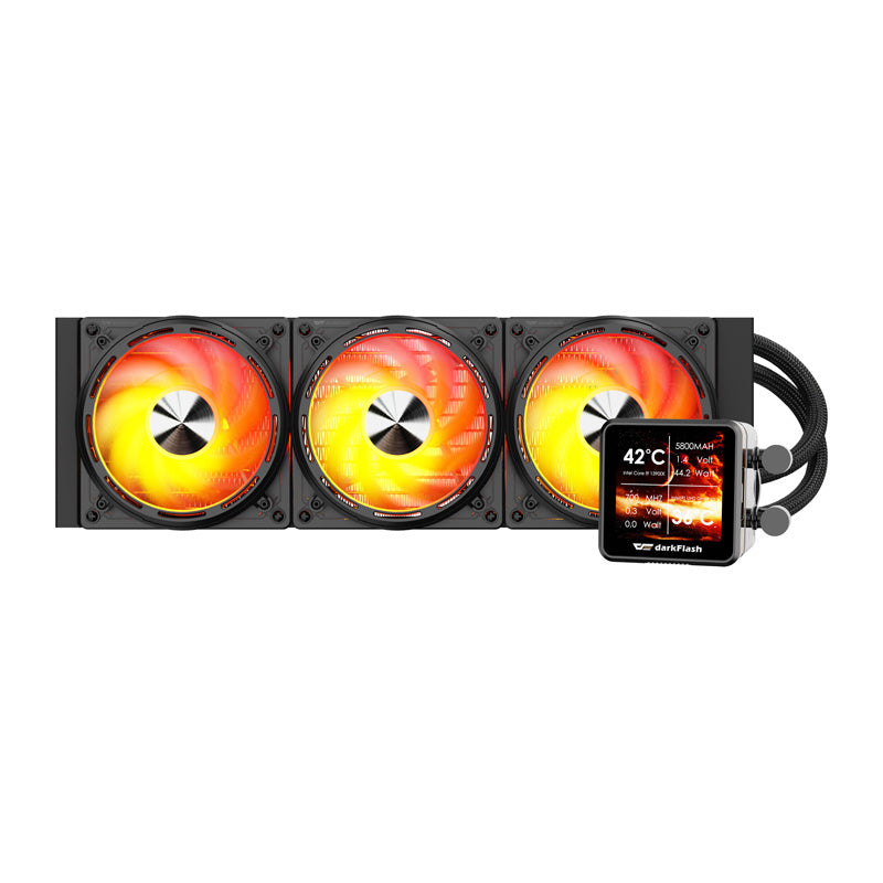 Vandkøling til processoren DE360 (sort)