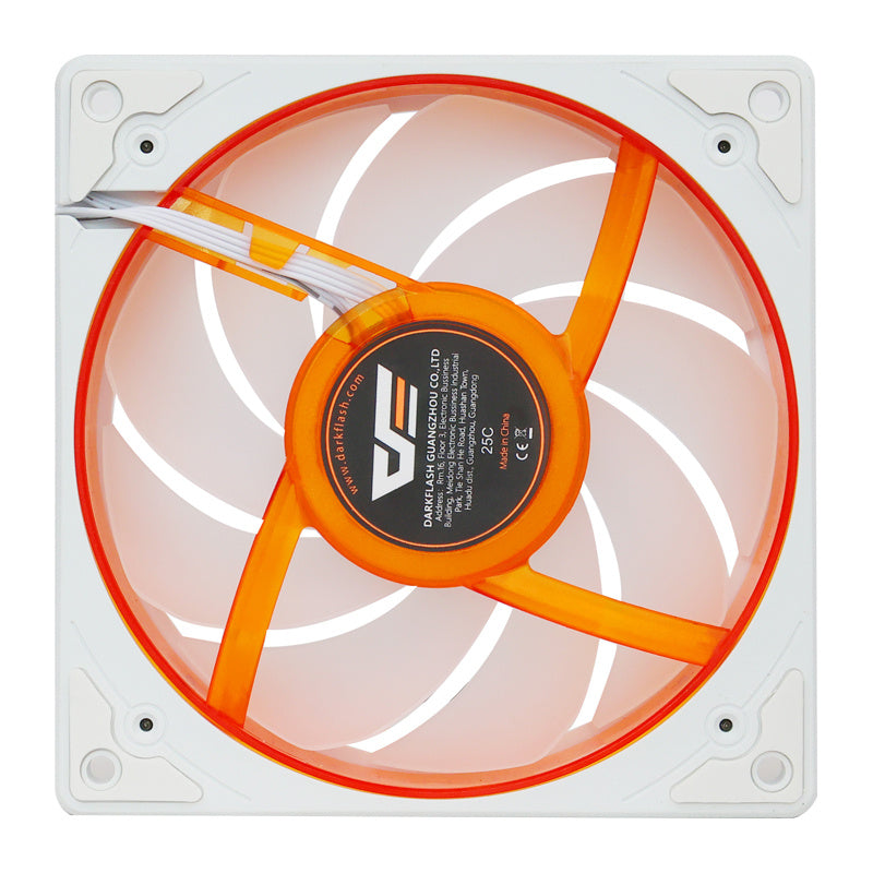 Darkflash DE8-køleventilator (hvid)
