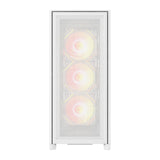 DarkFlash AIRNOVA computerkasse (hvid) + 3 fans