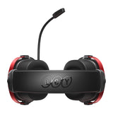 QCY Heroad VN200 Gaming Headphones (sort og rød)