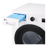 LG RHX1009NWK tørretumbler Fritstående Front-læsning 9 kg Hvid