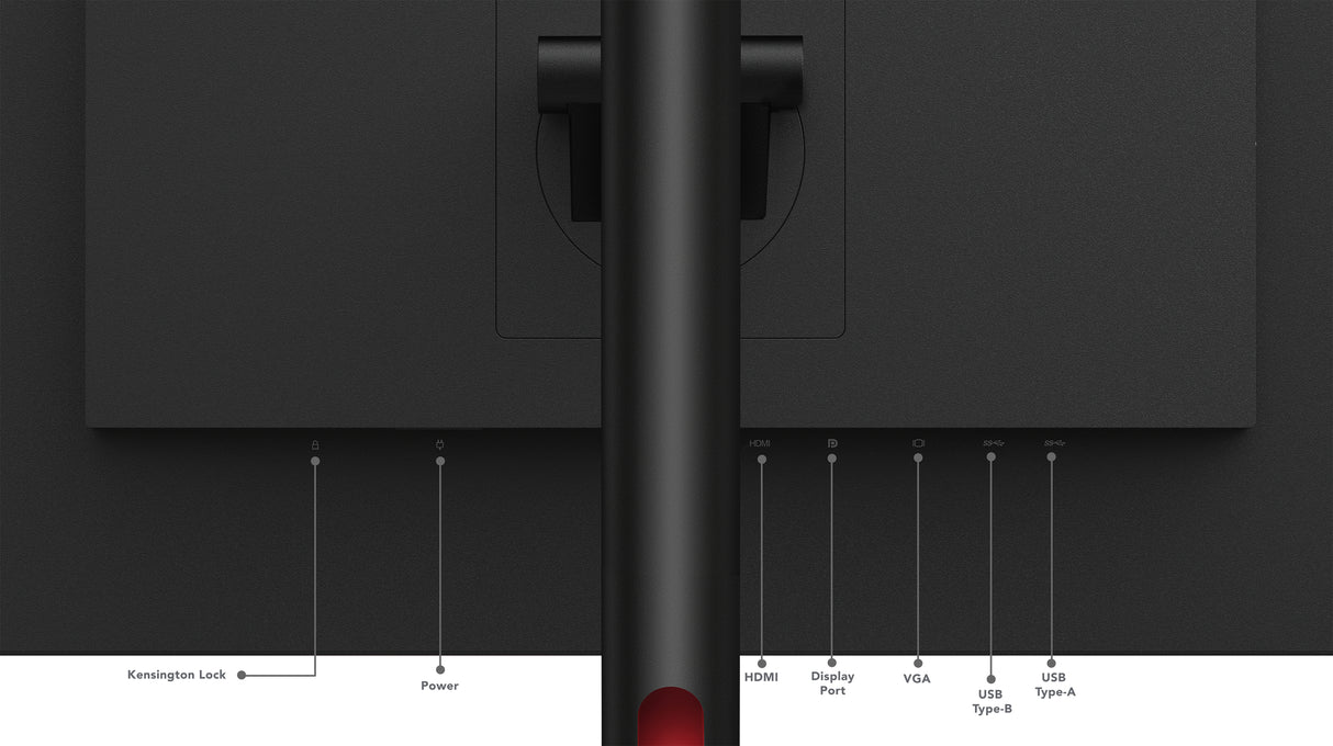 Lenovo ThinkVision T27i-30 LED display 68,6 cm (27") 1920 x 1080 pixel Fuld HD Sort