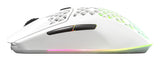 SteelSeries Aerox 3 Wireless (2022) Snow trådløs mus
