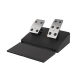 GENESIS Seaborg 400 Sort, Sølv USB Rat + Pedaler Nintendo Switch, PC, PlayStation 4, Playstation 3, Xbox 360, Xbox One, Xbox One S, Xbox One X
