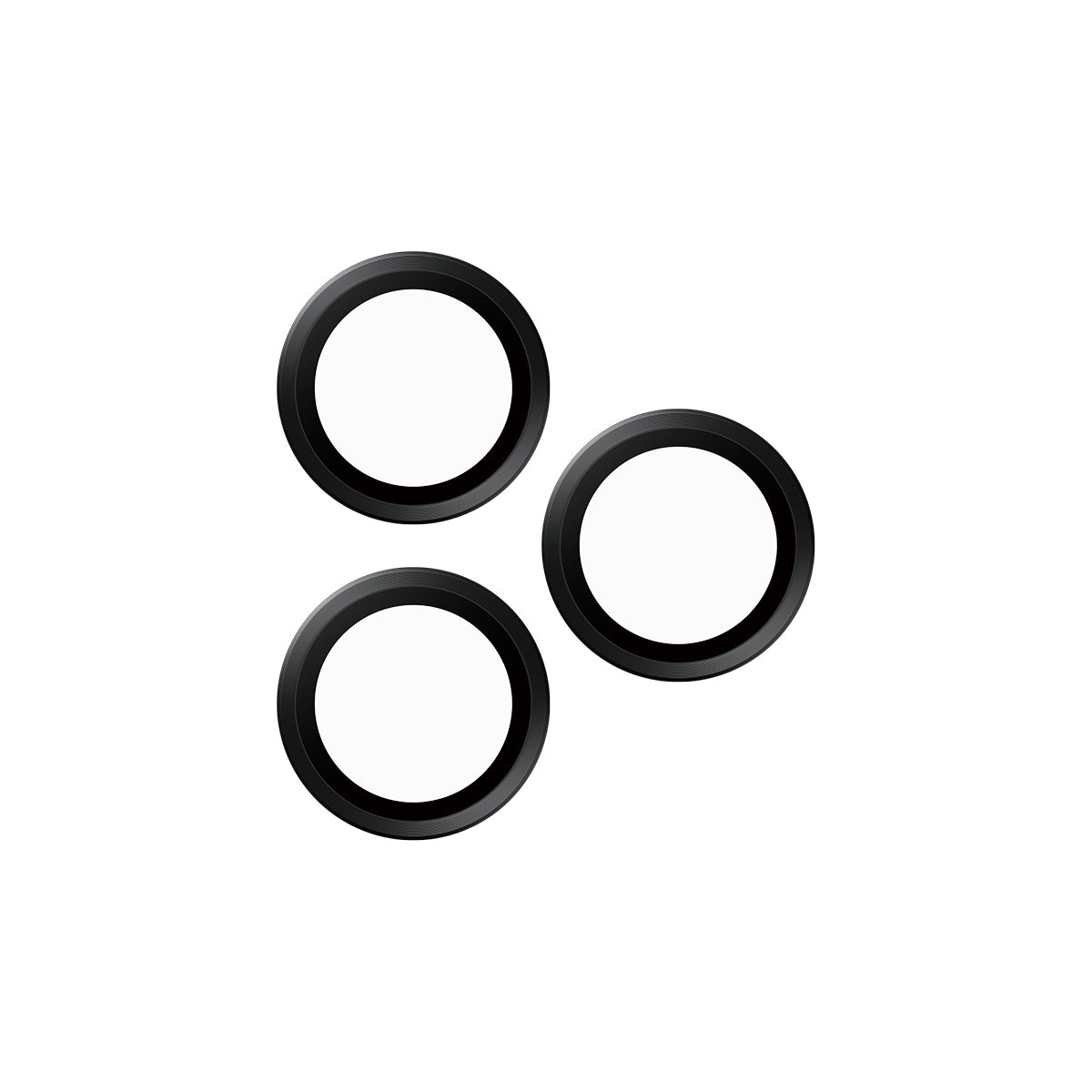 PanzerGlass ® Hoops® Sort Kameralinsebeskytter iPhone 16 Pro | 16 Pro Max