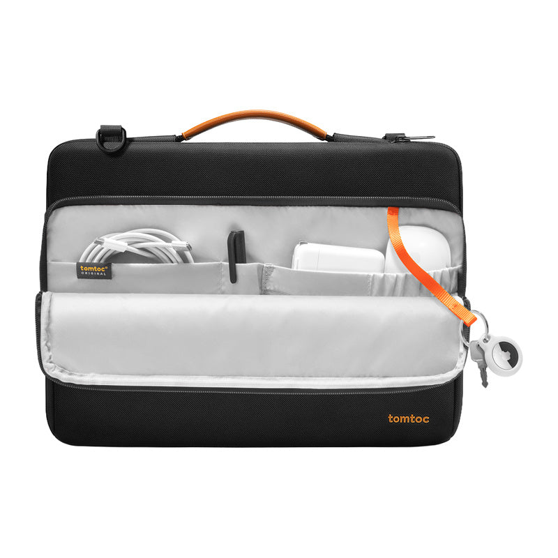 Defender-A40 bærbar skuldertaske (sort)