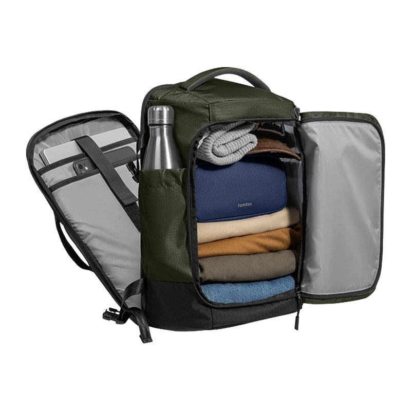 TOMTOC Navigator-T66 Liteway Travel Backpack 15.6"/28L (grøn)