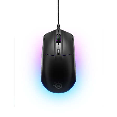 SteelSeries Rival 3 Gen 2 - Black - Gaming mus