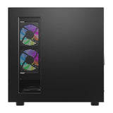 DarkFlash DS950V computerkasse med display (sort) + 6 ventilatorer