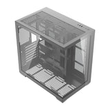 DarkFlash C280 computercase (sort) + 7 fans