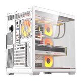 DarkFlash C280 computercase (hvid) + 7 fans