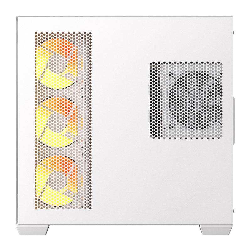 DarkFlash C280 computercase (hvid) + 7 fans