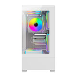 DarkFlash C365 computercase (hvid) + 5 fans