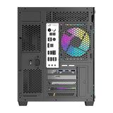 DarkFlash B275 PRO computer case (sort) + 6 fans