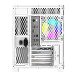 DarkFlash B275 PRO computercase (hvid) + 6 fans