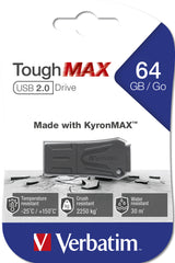 Verbatim ToughMAX 64GB USB 2.0 USB stick Sort