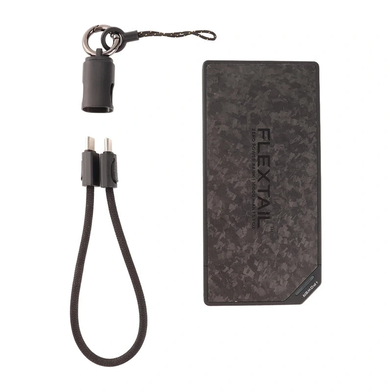 Flextail Zero Power 10.000 mAh Power Bank (Sort)