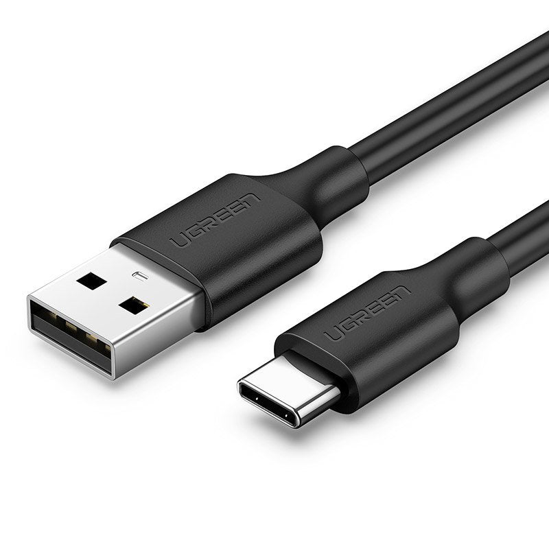 Ugreen US287 60116 USB-A / USB-C 2A kabel 1m - sort
