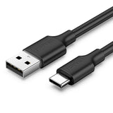 Ugreen US287 60116 USB-A / USB-C 2A kabel 1m - sort