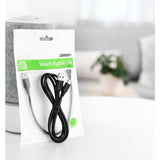 Ugreen US287 60116 USB-A / USB-C 2A kabel 1m - sort