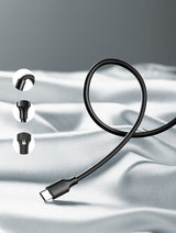 Ugreen US287 60116 USB-A / USB-C 2A kabel 1m - sort