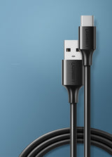Ugreen US287 60118 USB-A / USB-C 3A kabel 2m - sort