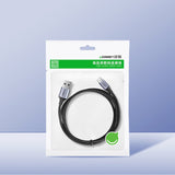 Ugreen US288 60125 USB-A / USB-C QC 3.0 3A 0,5 m kabel - grå